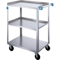 Shelf Cart, 3 Tiers, 18" W x 39" H x 31" D, 500 lbs. Capacity Industrial Sales