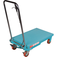 Table &eacute;l&eacute;vatrice robuste &agrave; ciseaux hydraulique, 27-1/2" lo x 17-3/4" la, Acier, Capacit&eacute; 330 lb Industrial Sales