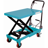 Table &eacute;l&eacute;vatrice robuste &agrave; ciseaux hydraulique, 32" lo x 19-3/4" la, Acier, Capacit&eacute; 1100 lb Industrial Sales