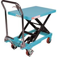 Table &eacute;l&eacute;vatrice robuste &agrave; ciseaux hydraulique, 32" lo x 19-3/4" la, Acier, Capacit&eacute; 660 lb Industrial Sales