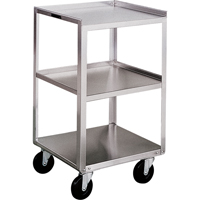 Equipment Stands, 3 Tiers, 16-3/4" W x 30-1/8" H x 18-3/4" D, 300 lbs. Capacity Industrial Sales