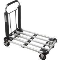 Foldable Platform Trucks, Aluminum, 300 lbs., 28" L x 16" W, 32" High Industrial Sales