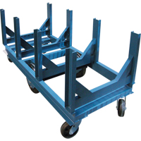 Bar Cradle Truck, 60" L x 28" W x 29" H, 5000 lbs. Capacity, Phenolic Wheels Industrial Sales