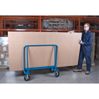 Chariots pour panneaux en placopl&acirc;tre, 44" x 24" x 44", Capacit&eacute; 2000 lb Industrial Sales