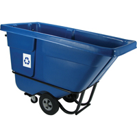 Tilt Truck, Polyethylene, 1/2 cu. yd., 850 lbs. Load Capacity Industrial Sales