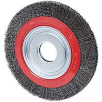Disque &agrave; fils cr&ecirc;p&eacute;s, 8" dia., Fils 0,007", Arbre 1/2"/2"/5/8" Industrial Sales