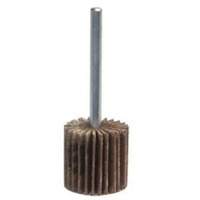 Mini Mounted Flap Wheel, Aluminum Oxide, 120 Grit, 1" x 1/2" x 1/4" Industrial Sales