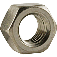 &eacute;crou hexagonal, 1/4", Acier inoxydable, Filetage Fin Industrial Sales