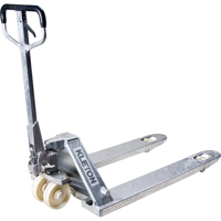 Manual Pallet Trucks, Galvanized, 42" L x 27" W, 5500 lbs. Capacity Industrial Sales