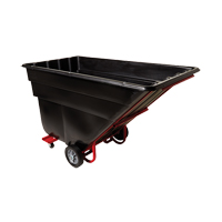 Tilt Truck, Polyethylene, 1-1/2 cu. yd., 1200 lbs. Load Capacity Industrial Sales