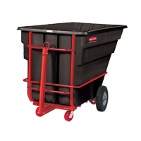 Tilt Truck, Polyethylene, 1-1/2 cu. yd., 2100 lbs. Load Capacity Industrial Sales