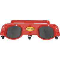 Socle roulant pour les genoux, Plastique, Rouge, Capacit&eacute; 350 lb Industrial Sales