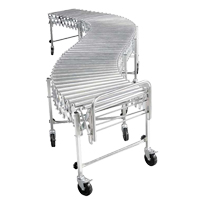 Convoyeurs extensibles/flexibles, 18" la x 12' 10" lo, Capacit&eacute; de 200 lb par pi lin. Industrial Sales