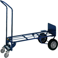 Deluxe Industrial Convertible Hand Truck, Steel, 1000 lbs. Capacity Industrial Sales