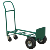 Greenline Economical Convertible Hand Truck - 656-21-PE , Steel, 600 lbs. Capacity Industrial Sales