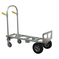 SPTN-JR-T18-SR Spartan Jr. Convertible Hand Truck, Aluminum, 1000 lbs. Capacity Industrial Sales