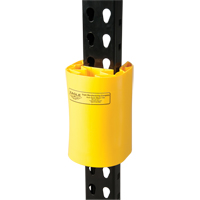 Polyethylene Rack Guard, 5" W x 6" L x 8" H, Yellow Industrial Sales