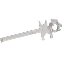 Cl&eacute; pour baril, Ouverture de 3/4"/2", Poign&eacute;e 9-1/2", Acier inoxydable Industrial Sales