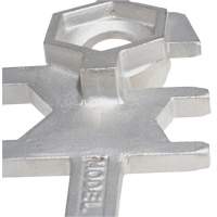 Cl&eacute; pour baril, Ouverture de 3/4"/2", Poign&eacute;e 9-1/2", Acier inoxydable Industrial Sales