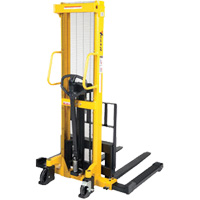 Gerbeur hydraulique manuel, Fonctionnement Pompe manuelle, Capacit&eacute; 2000 lb, Lev&eacute;e max 35" Industrial Sales