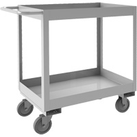 Chariot avec tablettes de calibre industriel, 2 Tiers, 16" la x 34" h x 36-7/16" p, Capacit&eacute; 600 lb Industrial Sales