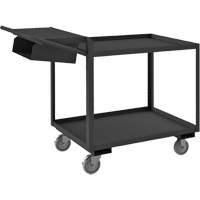 Order Picking Cart, 40-1/4" H x 24-1/4" W x 52-3/8" D, 2 Shelves, 1200 lbs. Capacity Industrial Sales