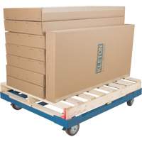 Socle roulant pour palette, 48,5" la x 43" p x 8" h, Capacit&eacute; de 3000 lb Industrial Sales
