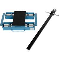 Steerable Machinery Skate, 12 tons Capacity Industrial Sales