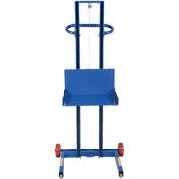 Plateforme &eacute;l&eacute;vatrice &agrave; profil bas pour charge l&eacute;g&egrave;re, M&eacute;canisme Treuil manuel, Capacit&eacute; de 400 lb, Levage max de 55" Industrial Sales
