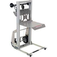 Appareil de levage portatif en aluminium, M&eacute;canisme Pompe au pied, Capacit&eacute; de 200 lb, Levage max de 61" Industrial Sales