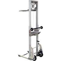 Appareil de levage portatif en aluminium, M&eacute;canisme Pompe au pied, Capacit&eacute; de 200 lb, Levage max de 61" Industrial Sales