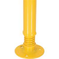 Borne de protection &agrave; ressort, Acier, 42" h x 2-1/8" la, Jaune Industrial Sales