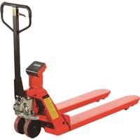 Eco Weigh-Scale Pallet Truck, 45" L x 22.5" W, 4400 lbs. Cap. Industrial Sales