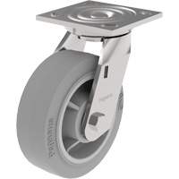 21 Series Medium-Duty Caster, Swivel, 6" (152.4 mm), Urethane, 900 lbs. (408 kg.) Industrial Sales