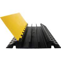 Protecteur de c&acirc;ble droit robuste Powerhouse, 3 canaux, 36" lo x 19,75" la x 3" h Industrial Sales