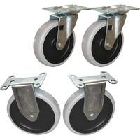 Flat Shelf Cart Caster Kit Industrial Sales