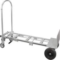 Convertible Hand Truck, Aluminum, 800 lbs. Capacity Industrial Sales