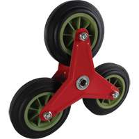 Assemblage de roue de remplacement pour diable monte-marches Kleton Industrial Sales