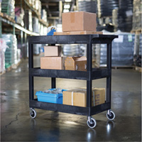 R&acirc;telier mobile, 3 tiers, 35-1/4" x 36-1/4" x 18", Capacit&eacute; 300 lb Industrial Sales