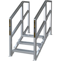 3-5 Step Telescopic Aluminum Smart Stairs Industrial Sales