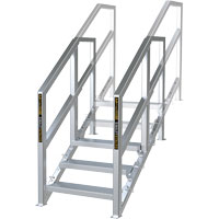 3-5 Step Telescopic Aluminum Smart Stairs Industrial Sales
