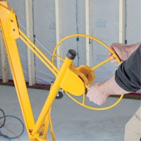 Appareils de levage pour panneaux de cloisons s&egrave;ches Industrial Sales