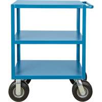 Outdoor Shelf Cart, 3 Tiers, 18" W x 39" H x 33" D, 1200 lbs. Capacity Industrial Sales
