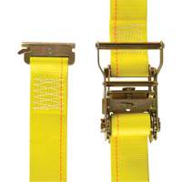 Logistic Strap, Ratchet, 2" W x 12' L, 1000 lbs. (454 kg) WLL Industrial Sales