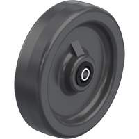 Roues ph&eacute;noliques pleines noires Industrial Sales