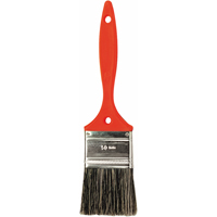 Go Paint Brush, Natural Bristles, Plastic Handle, 1" Width Industrial Sales
