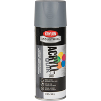 Industrial Acryli-Quik Lacquer, Grey, Very Flat, 12 oz., Aerosol Can Industrial Sales