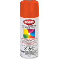 Fluorescent Spray Paint, Fluorescent Red/Orange, 11 oz., Aerosol Can Industrial Sales