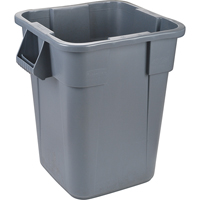 Square Brute&reg; Containers, Polyethylene, 40 US gal. Industrial Sales