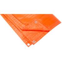 Insulated Tarps, Polyethylene, Orange, 20' x 12' x 8 mils Industrial Sales